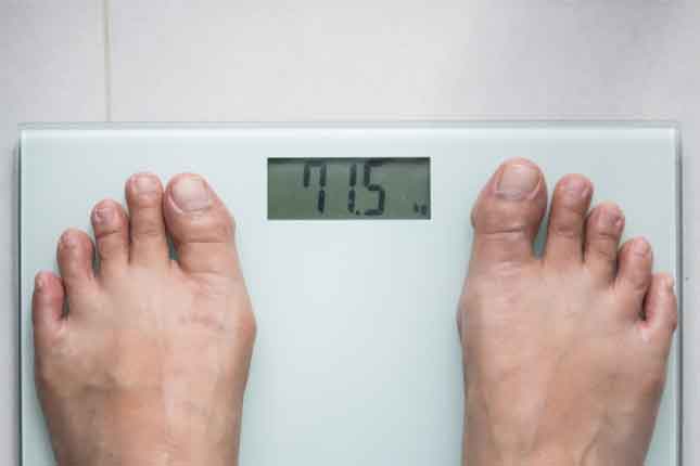 How to Read a Digital Weight Scale
