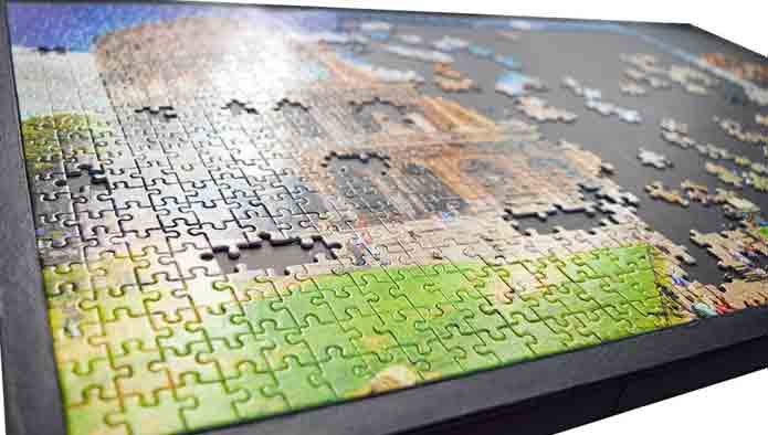 How to Make a Portable Jigsaw Puzzle Board