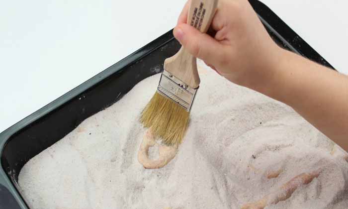 How to Make a Fossil Dig Kit